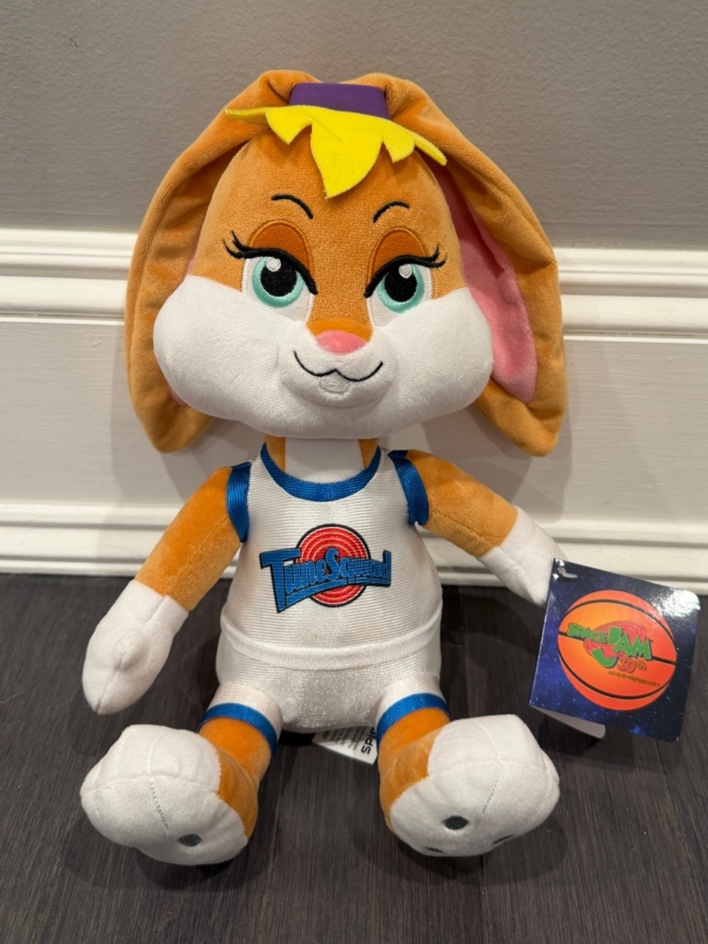 NWT Warner Bros. Space Jam Lola Bunny Plush Stuffed Animal Tune Squad Kids